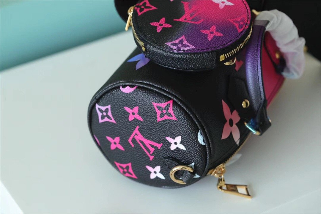 Top Quality Papillon BB Bag Classic Monogram For Women 20cm Midnight Fuchsia Top Quality M59860