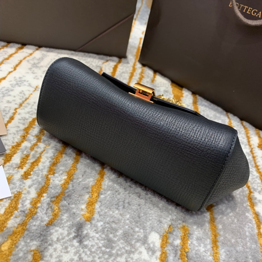 Top Quality Mini Angle Palmellato Bag Black, For Women, Women’s Bags 7.5in/19cm