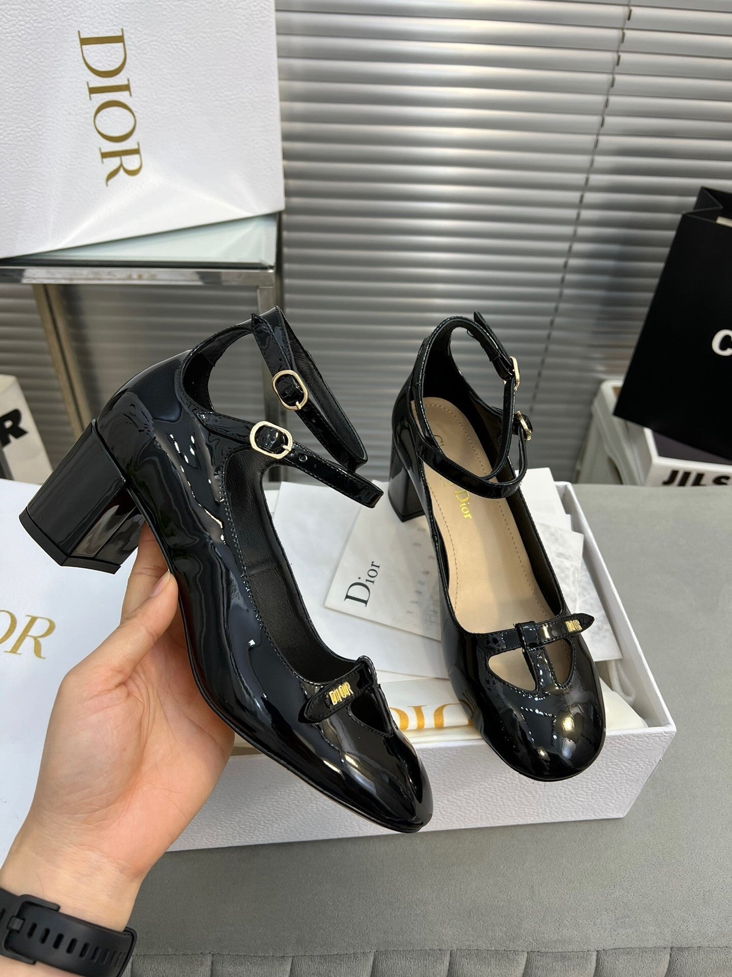 New 1:1 rep DIR HIGH HEELS 077