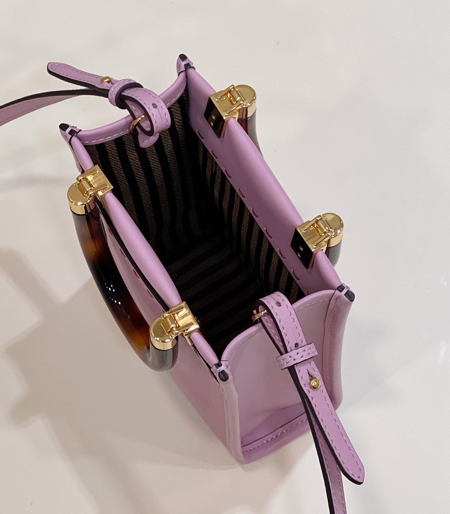 Top QualityTop Quality Sunshine Shopper Lilac Mini Bag For Woman 13cm/5in
