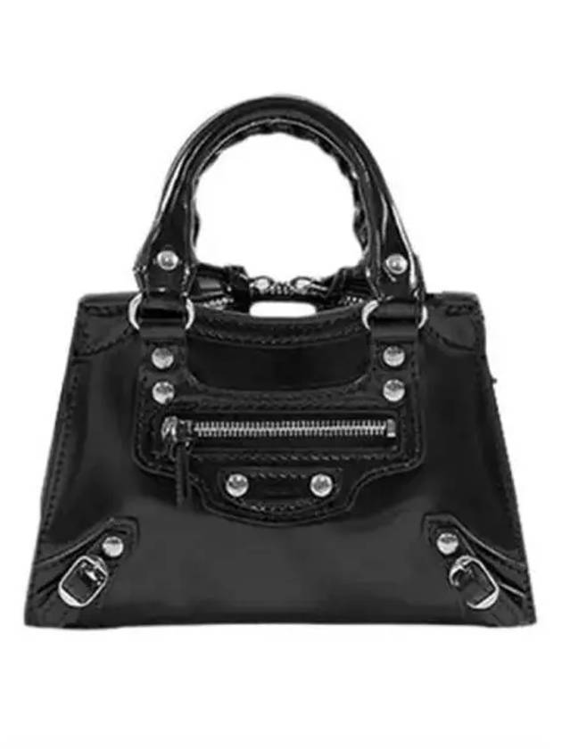 Luxury Balenciaga Trending 2025 Neo Classic Tote Bag Black