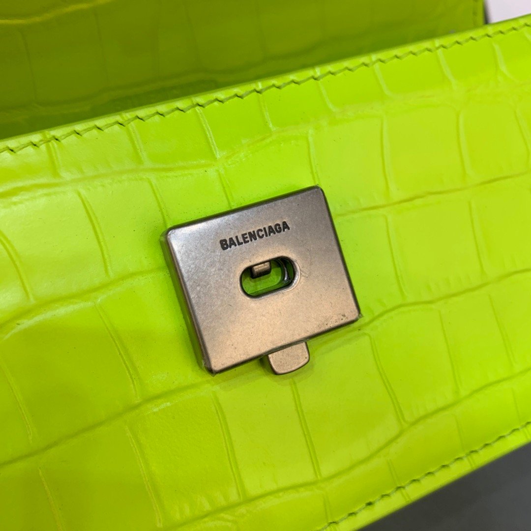 Top Quality Gossip Small On Chain Shoulder Bag Green Neon, For Women,  Bags 7.4in/19cm