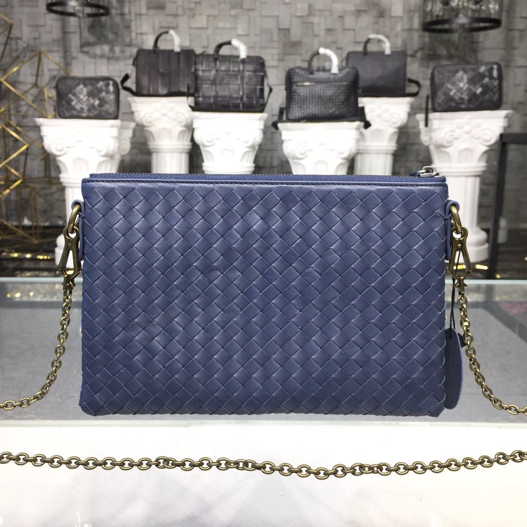 Top Quality Chain Shoulder Bag Blue, For Women, Women’s Bags 9.6in/24.5cm