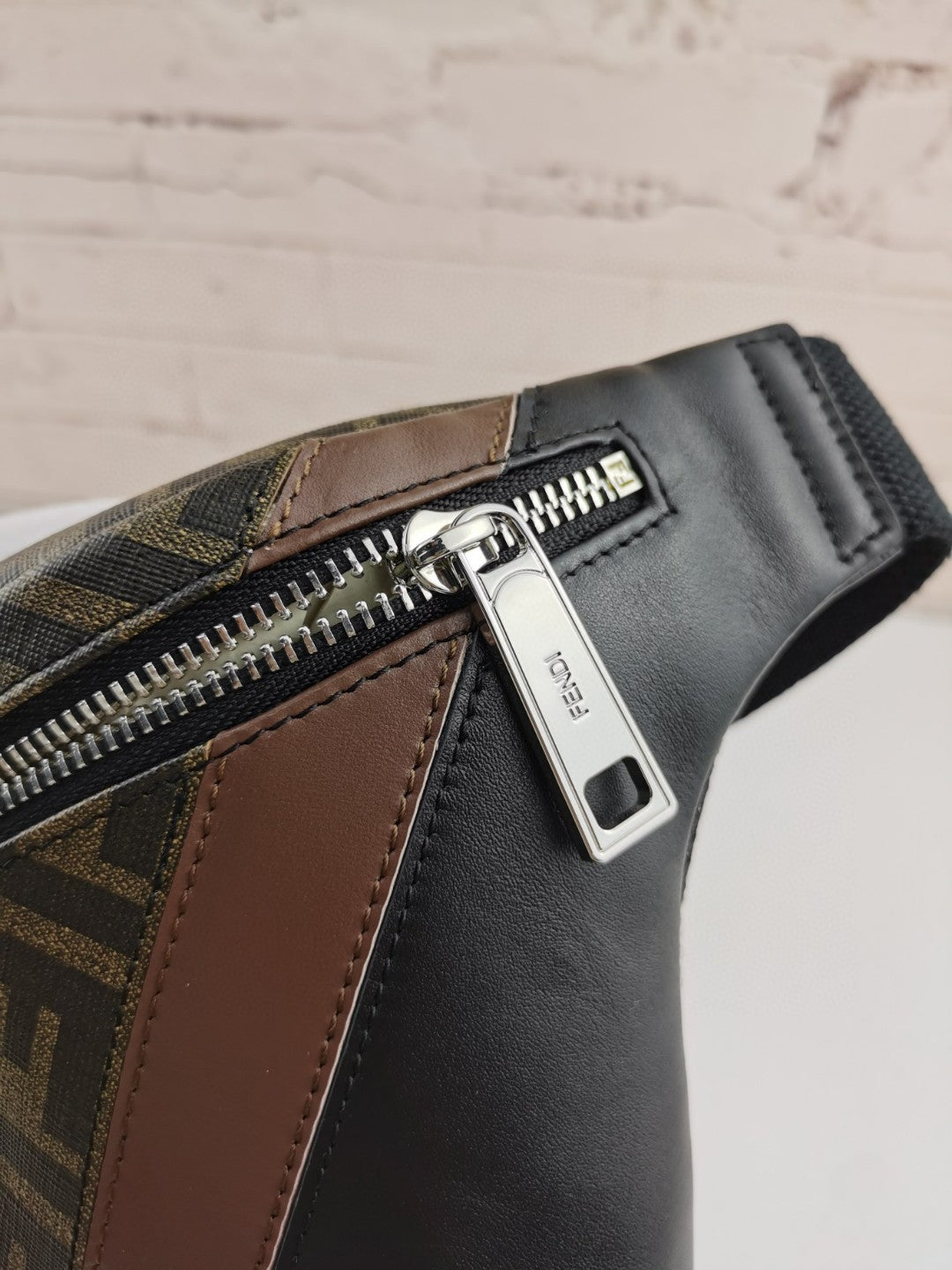 Top QualityTop Quality Belt Bag Khaki/Brown For Men, Men’s Bags 18.1in/46cm 7VA434