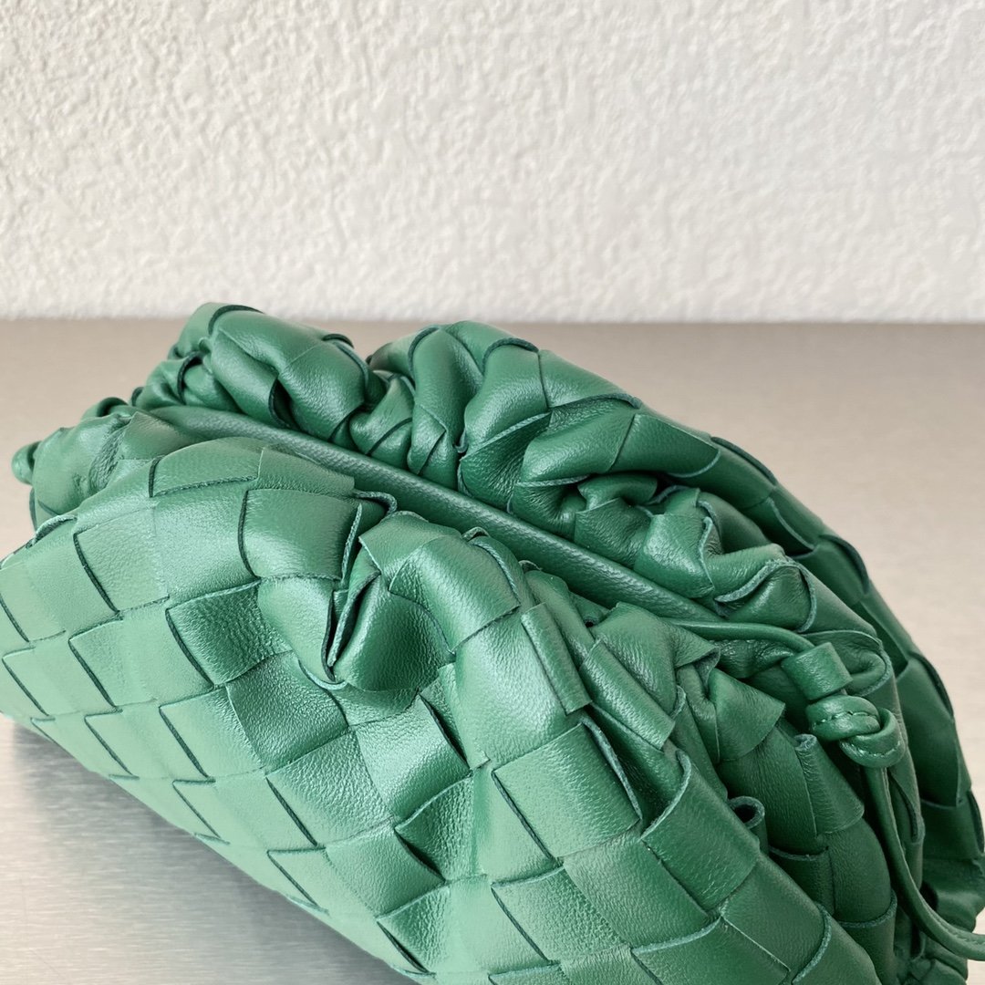 Top Quality Mini Pouch Green, For Women, Bags 8.6in/22cm