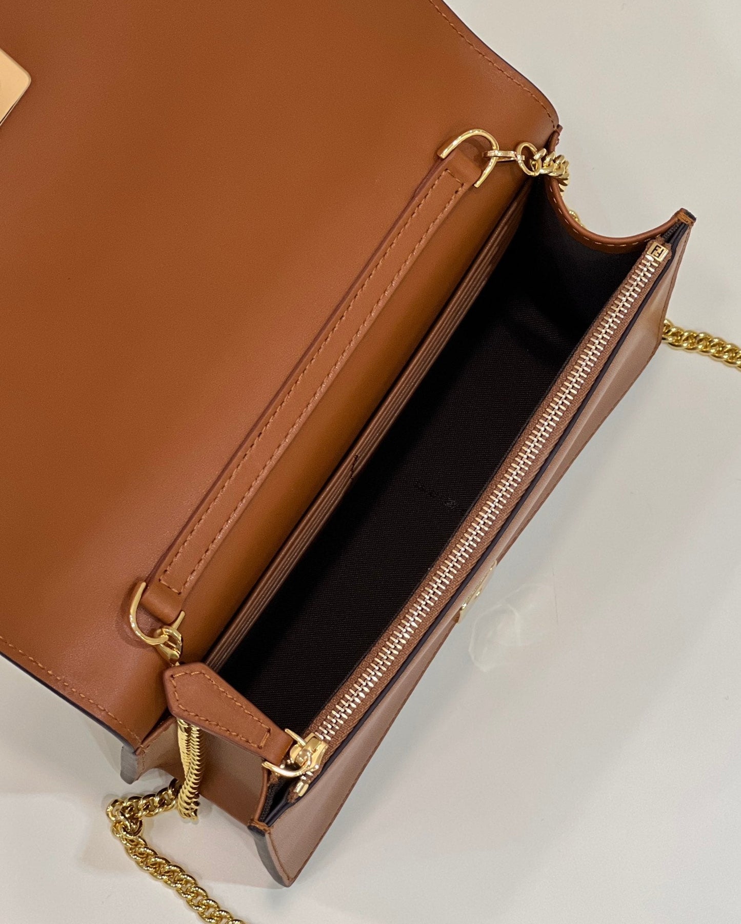 Top QualityTop Quality Wallet On Chain Mini Brown Bag For Woman 13.5cm/5.5in