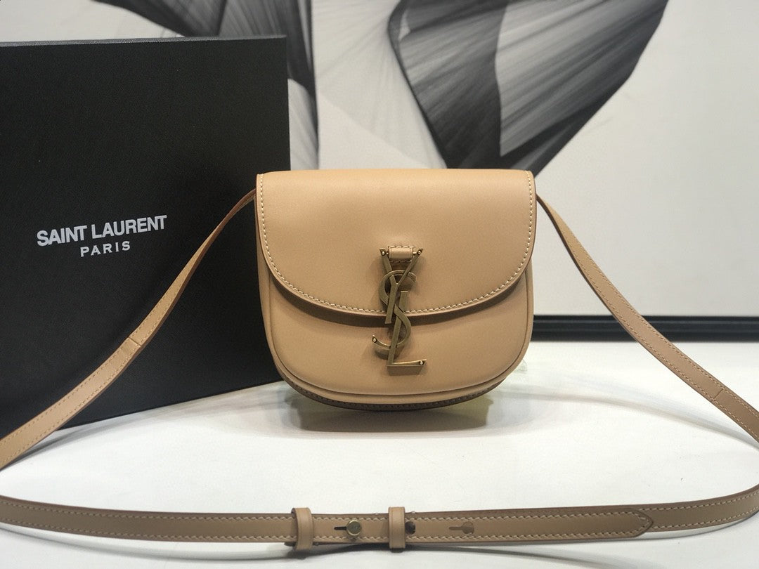 Top Quality Kaia MeTop Qualityum Shoulder Bag Brown For Women 8.5in/22cm YSL