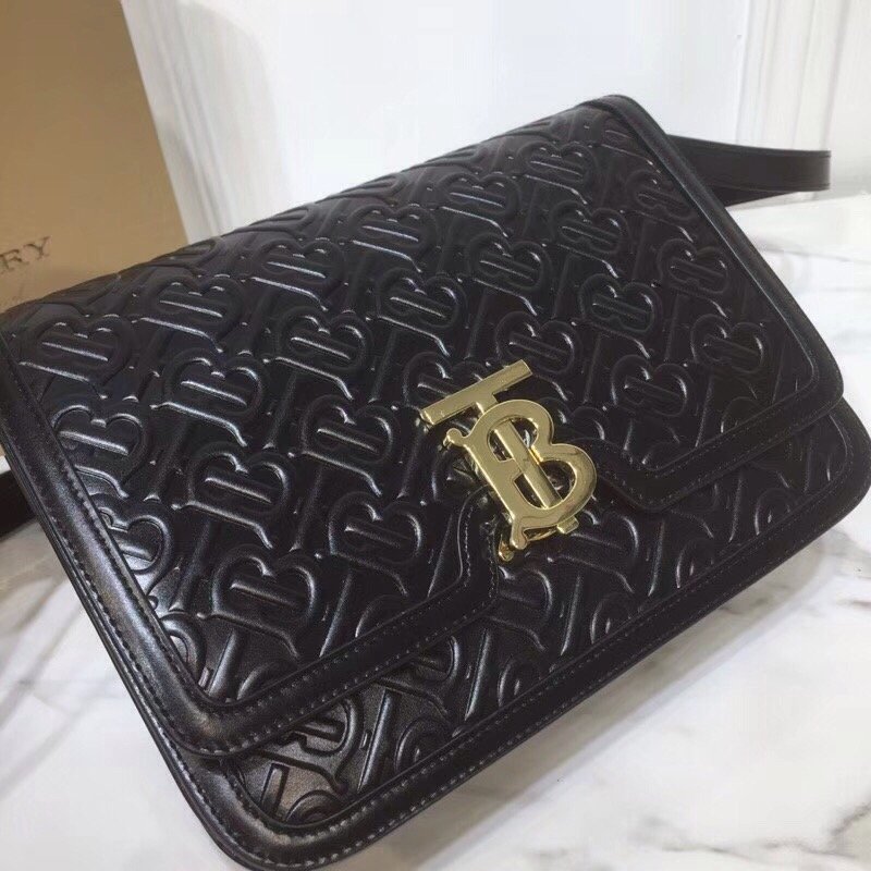Top Quality Small TB Crossbody Bag Quilted Monogram Black For Women, Bags 8.3in/21cm