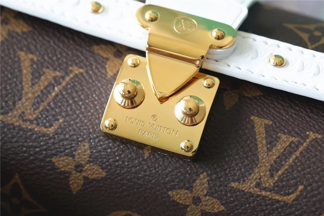 Top Quality Papillon Trunk MonogramCanvas For Women, Womens Bags, Shoulder And Crossbody Bags 7.5in/19cm Top Quality M81485