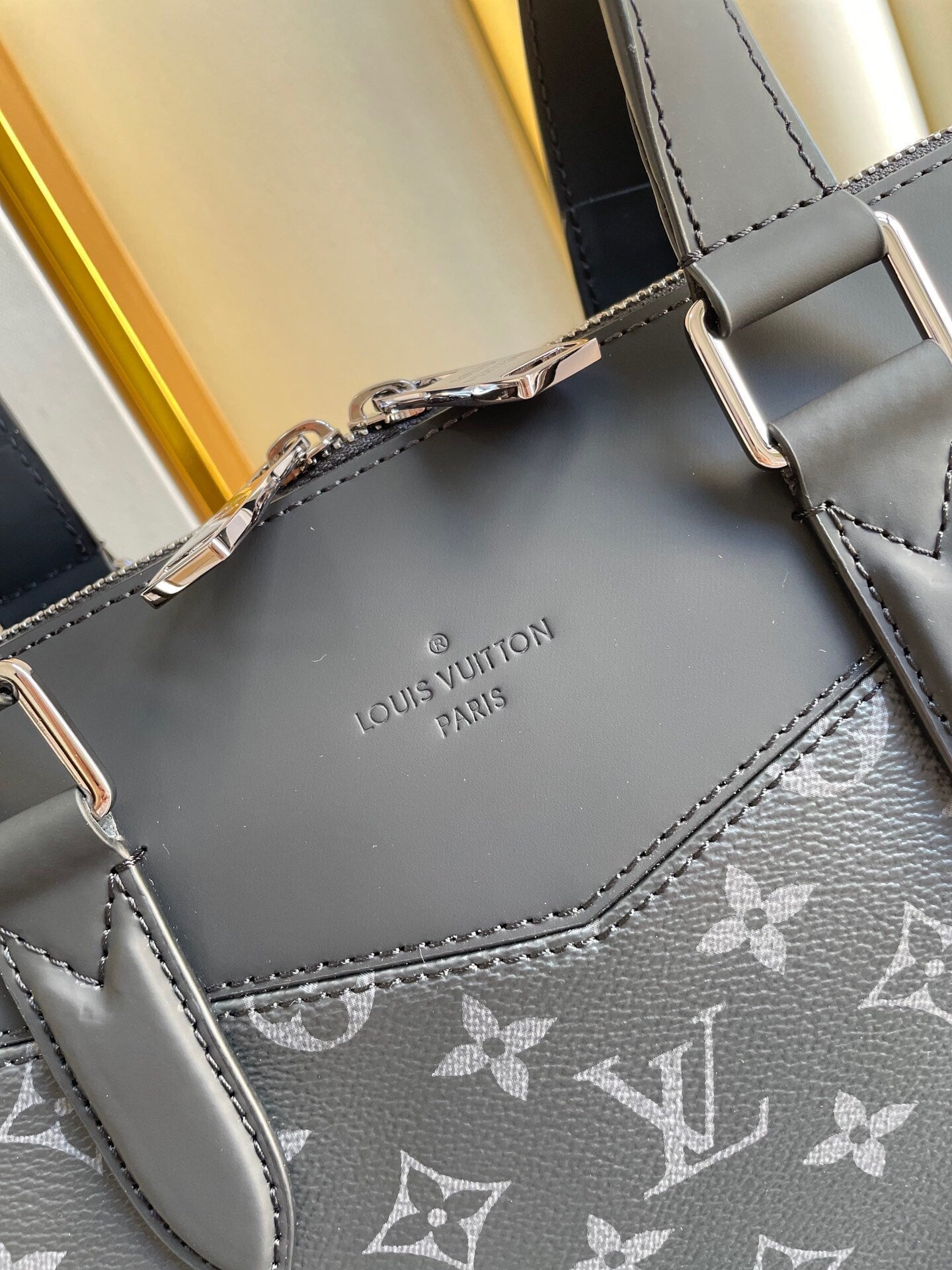 Top Quality Briefcase Explorer Monogram Eclipse Canvas For Men, Bags, Shoulder And Crossbody Bags 15.4in/39cm Top Quality M40566