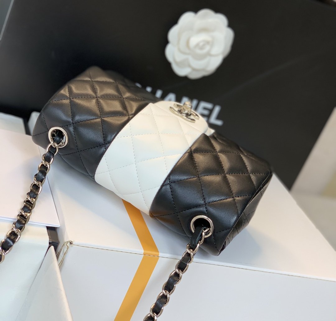CHLMini Top Qualityap Bag Black For Women 7.8in/20cm