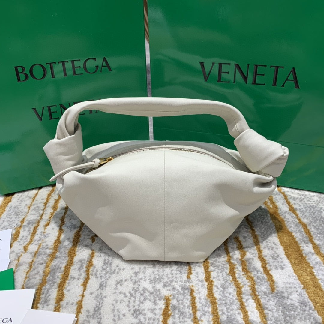 Top Quality Double Knot Bag For Women 11.8in/30cm In Chalk