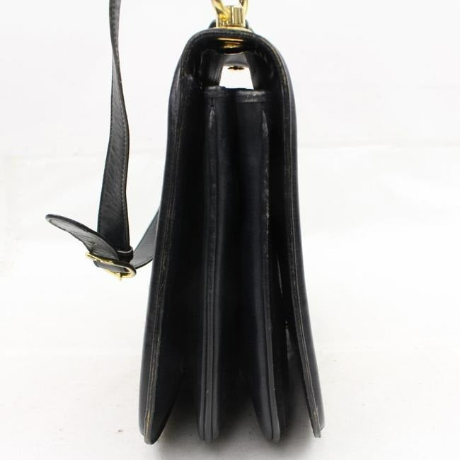 Gucci   Midnight Blue Suede With Leather Trim Hobo Bag