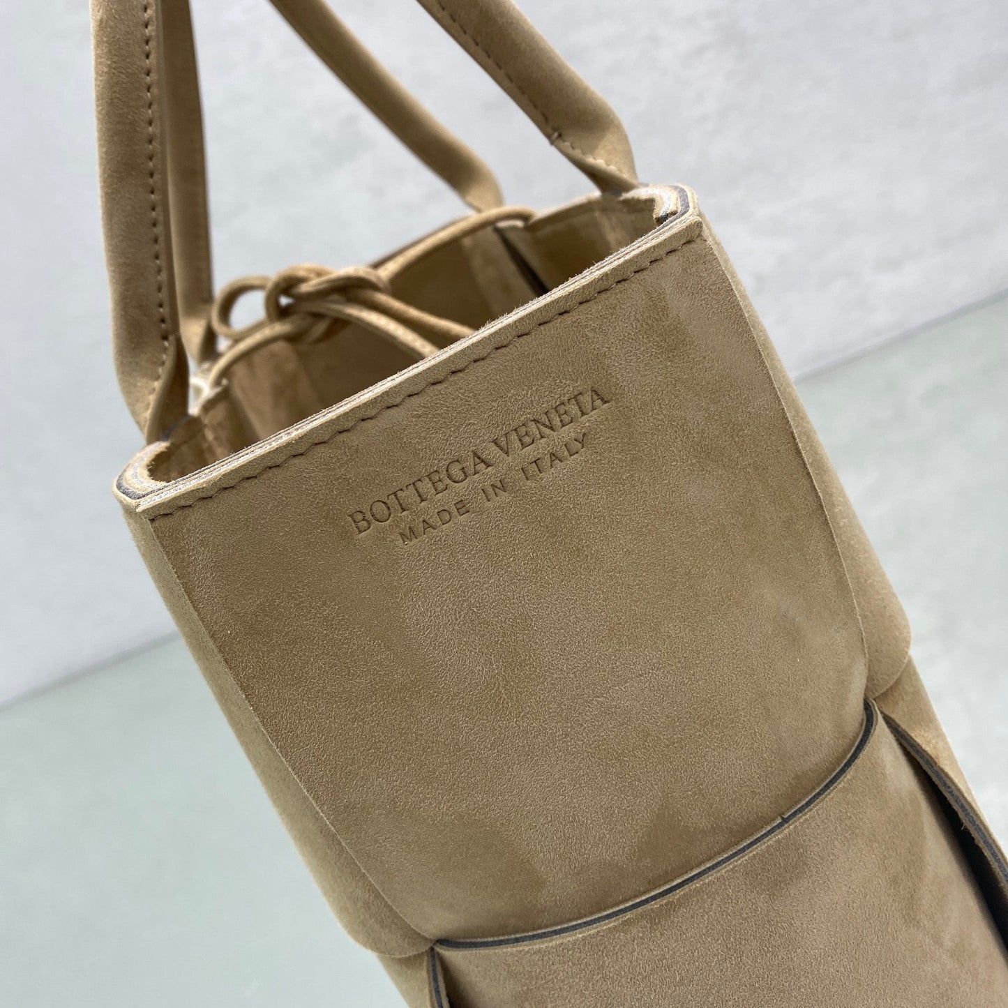 Top Quality Small Arco Tote Bag Brown, For Women, Bags 14.2in/36cm