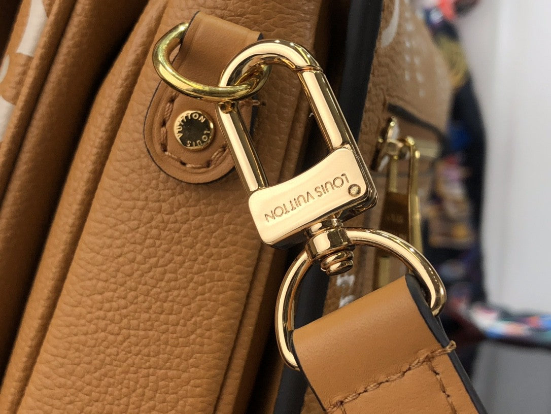 Top Quality Pochette Metis Monogram Empreinte Arizona Brown For Spring,  Shoulder And Crossbody Bags 9.8in/25cm Top Quality M46018