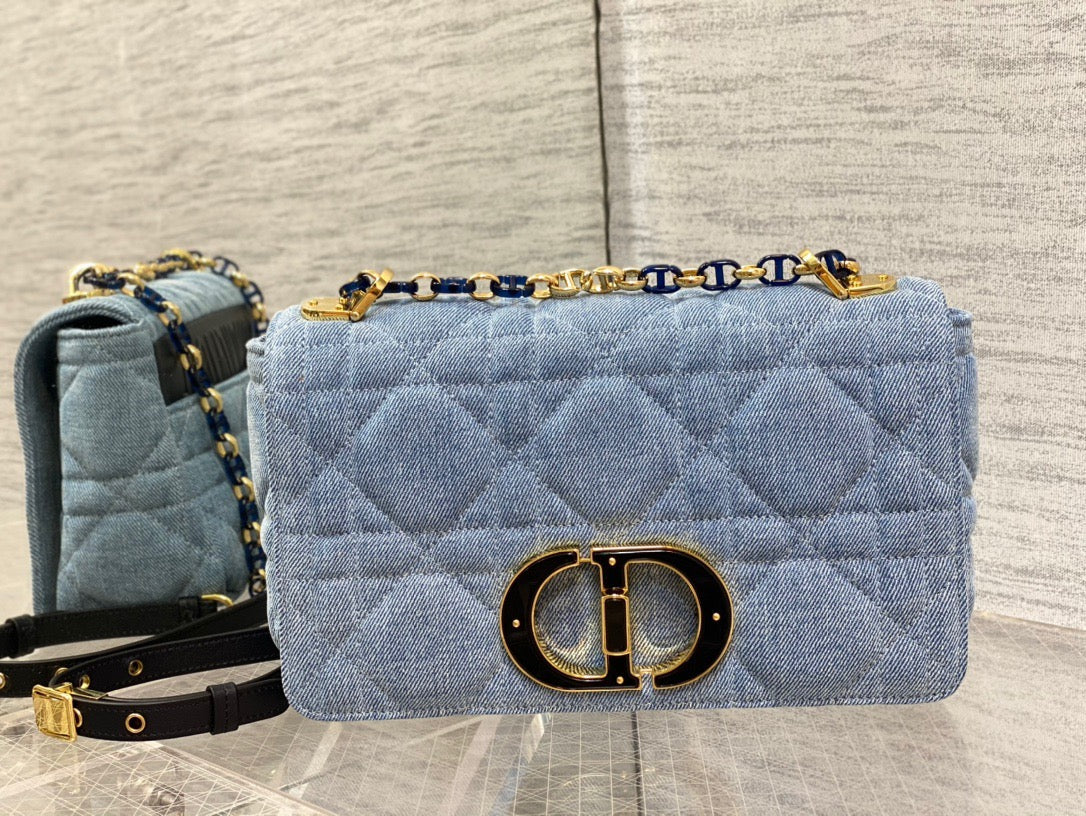 Top Quality MeTop Qualityum Caro Bag Blue , For Women, Womens Handbags 25.5cm/10in CD M9242WTJF_M928