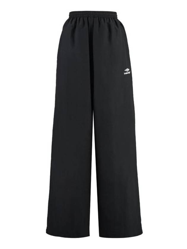 Luxury Balenciaga Trending 2025 3B Sports Icon Medium Fit Track Pants Black