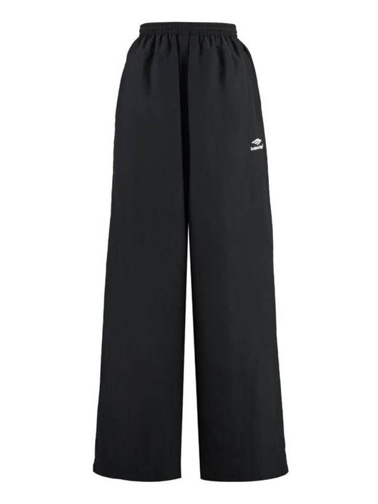 Luxury Balenciaga Trending 2025 3B Sports Icon Medium Fit Track Pants Black