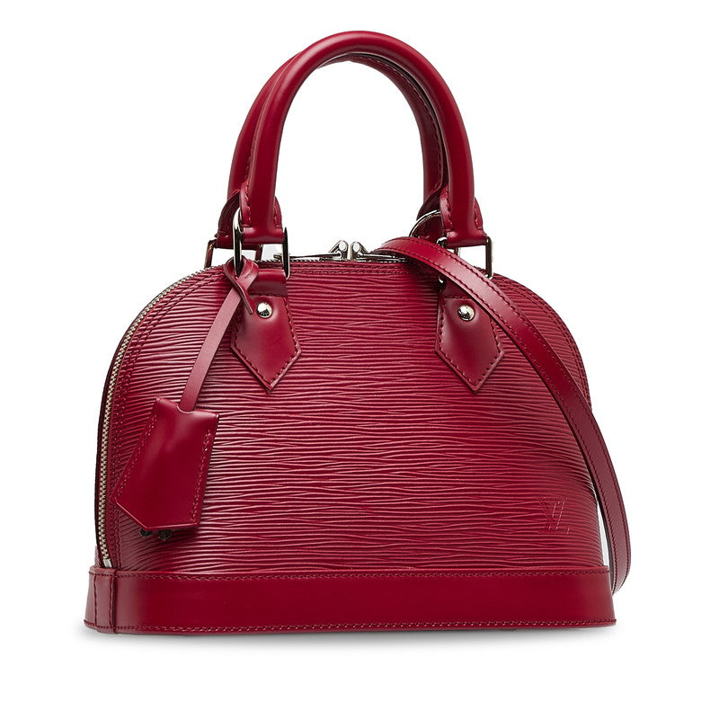 Louis Vuitton Epic Alma BB Handbags Shoulder Bag 2WAY M40851 Fushai Pink Leather  Louis Vuitton