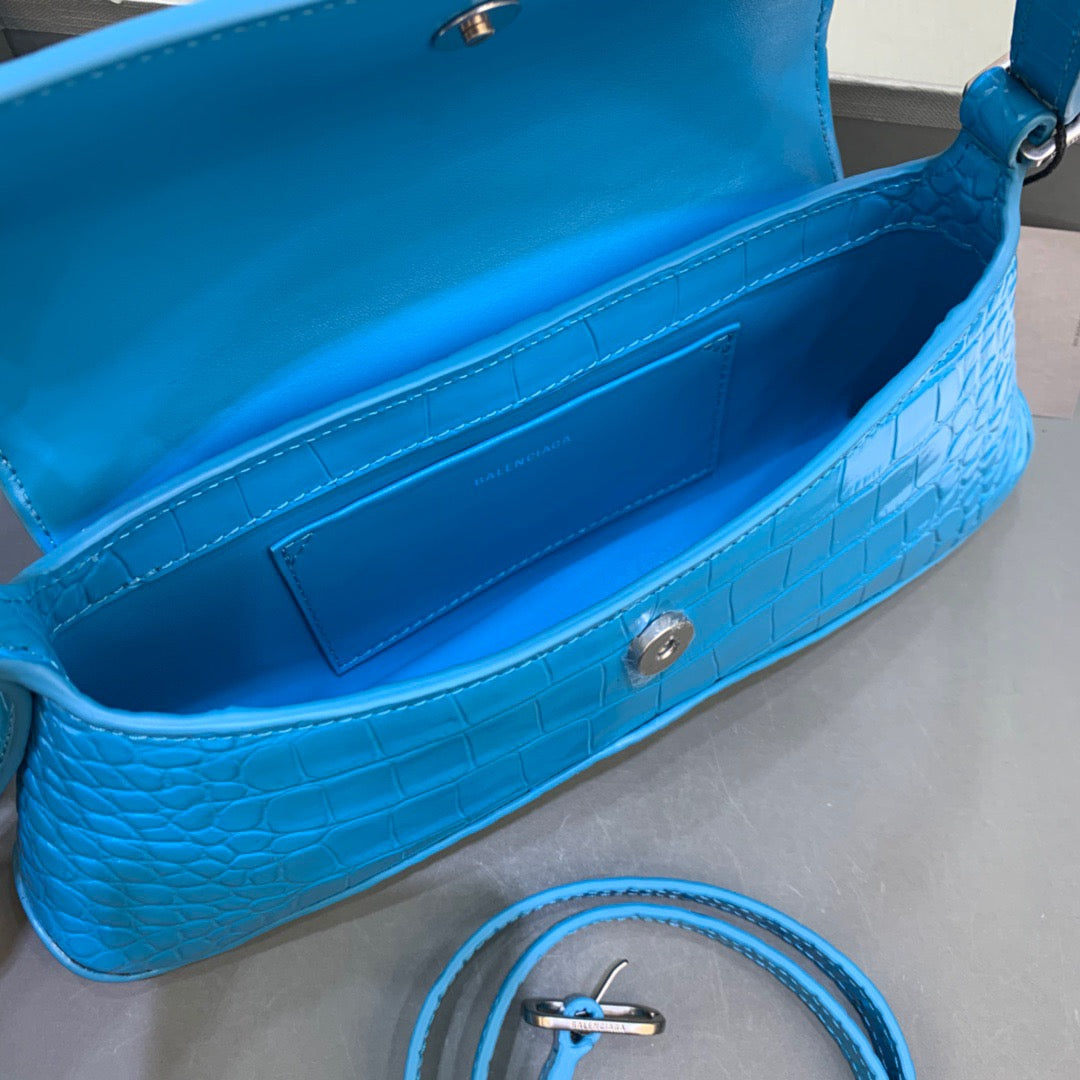 Top Quality XX Small Flap Bag Box Blue, For Women,  Bags 10.6in/27cm 6956452108Y4624