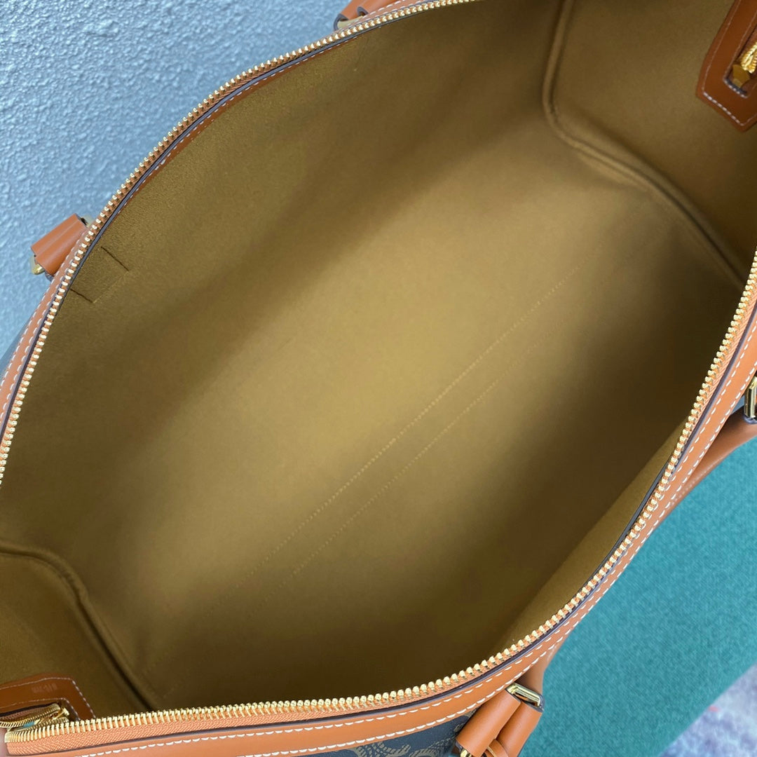 Top Quality Large Voyage Bag In Triomphe Canvas With Top Quality Print Tan For Women 20in/50cm 191472BZK.04LU