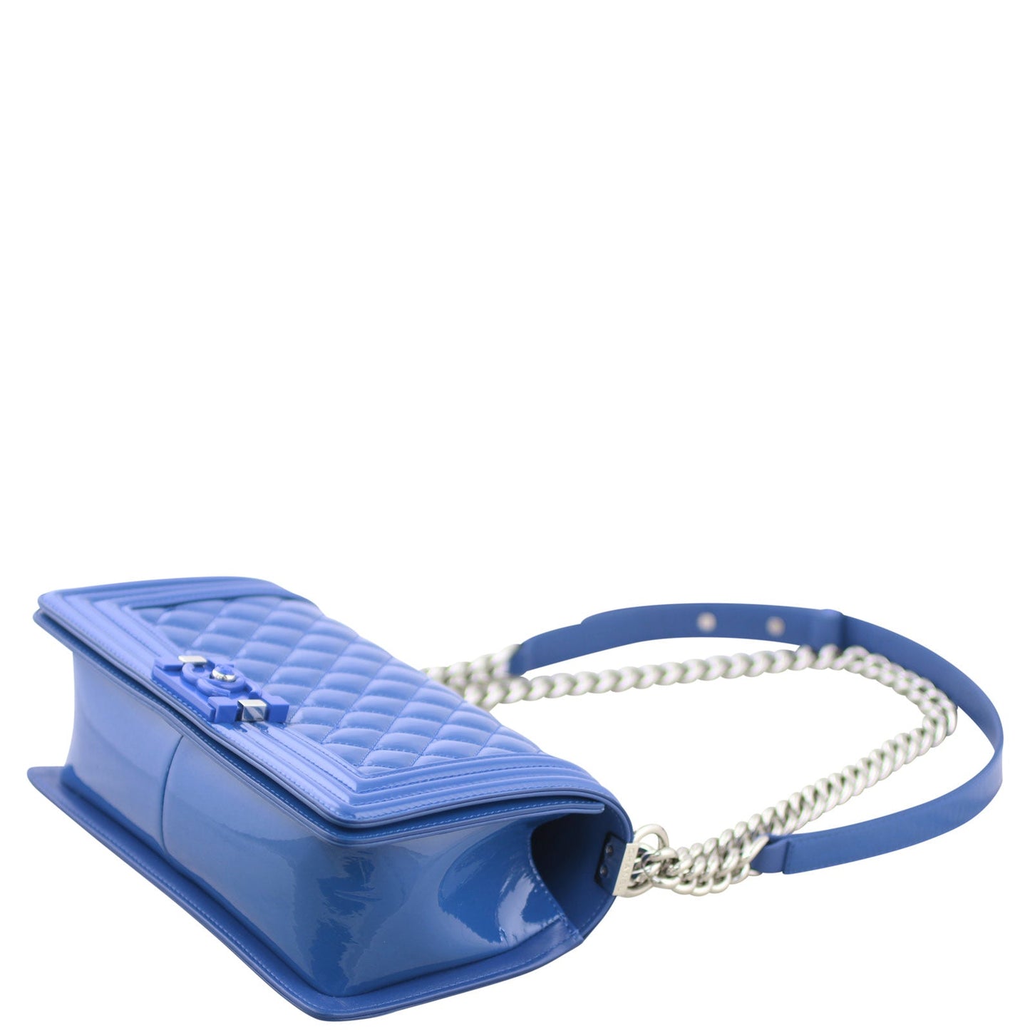 Chanel Boy Old Medium | Blue 20 Series