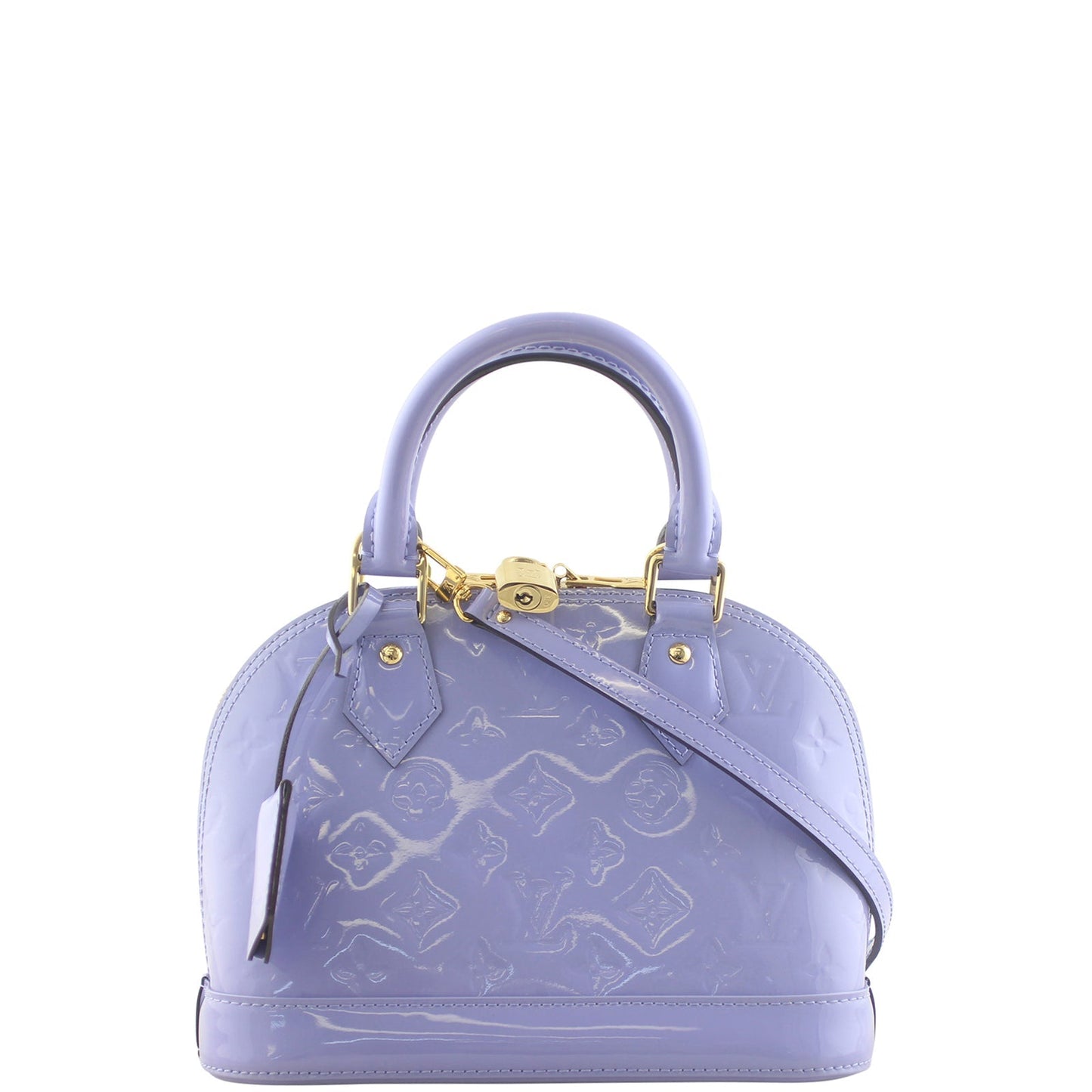 Louis Vuitton Alma BB Monogram Vernis | Lilac Purple
