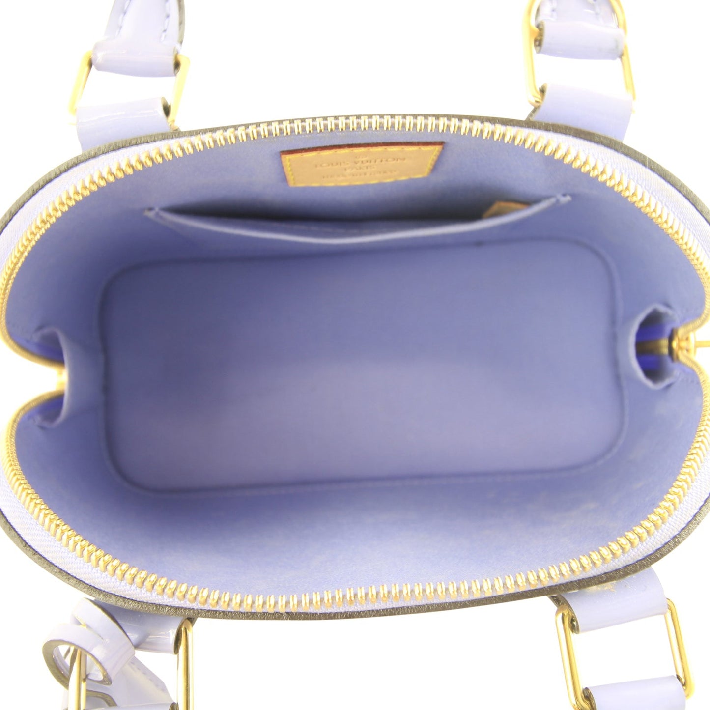 Louis Vuitton Alma BB Monogram Vernis | Lilac Purple