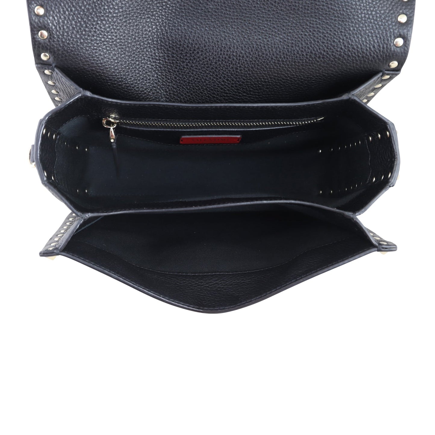 Valentino Rockstud Grainy Calfskin Crossbody