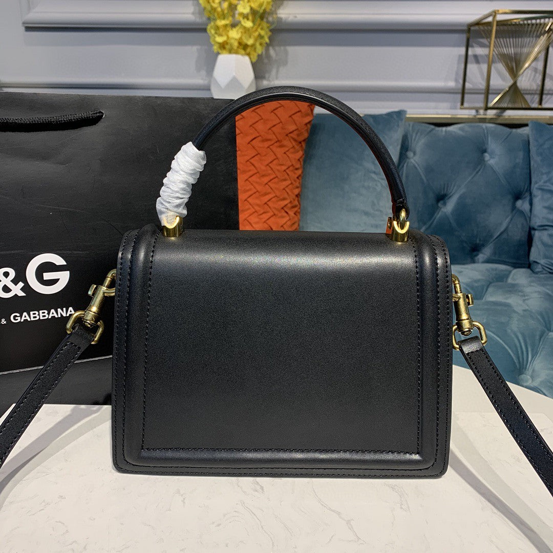 Top Quality Medium Devotion Bag Black For Women 9.5in/24cm