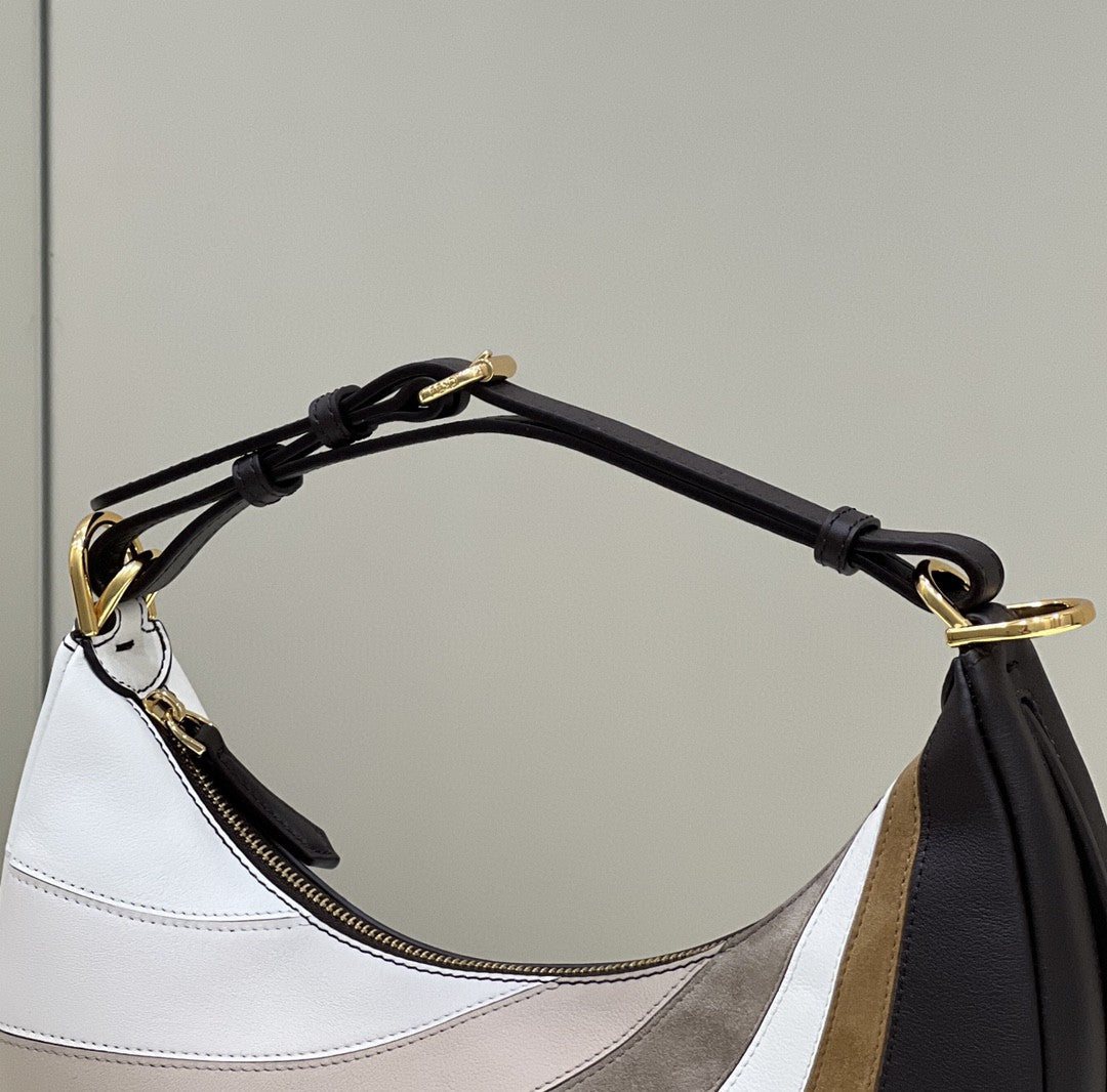 Top QualityTop Quality Mon Tresor White Mini-bag with stitching For Woman 18cm/7in 8BS010AGV0F0K7E