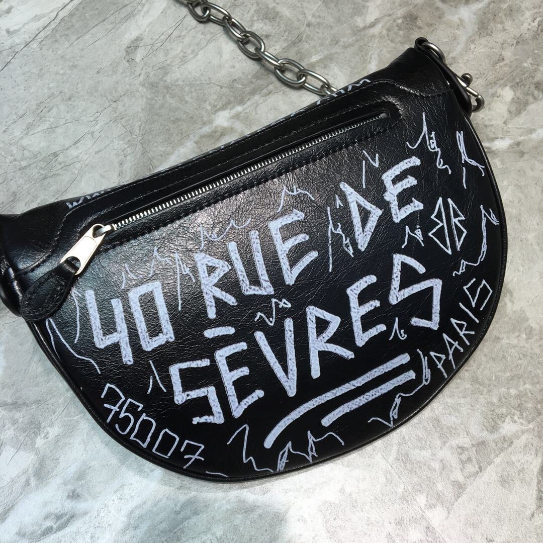 Top Quality Souvenir XS Belt Bag In Black, For Women,  Bags 9.5in/24cm