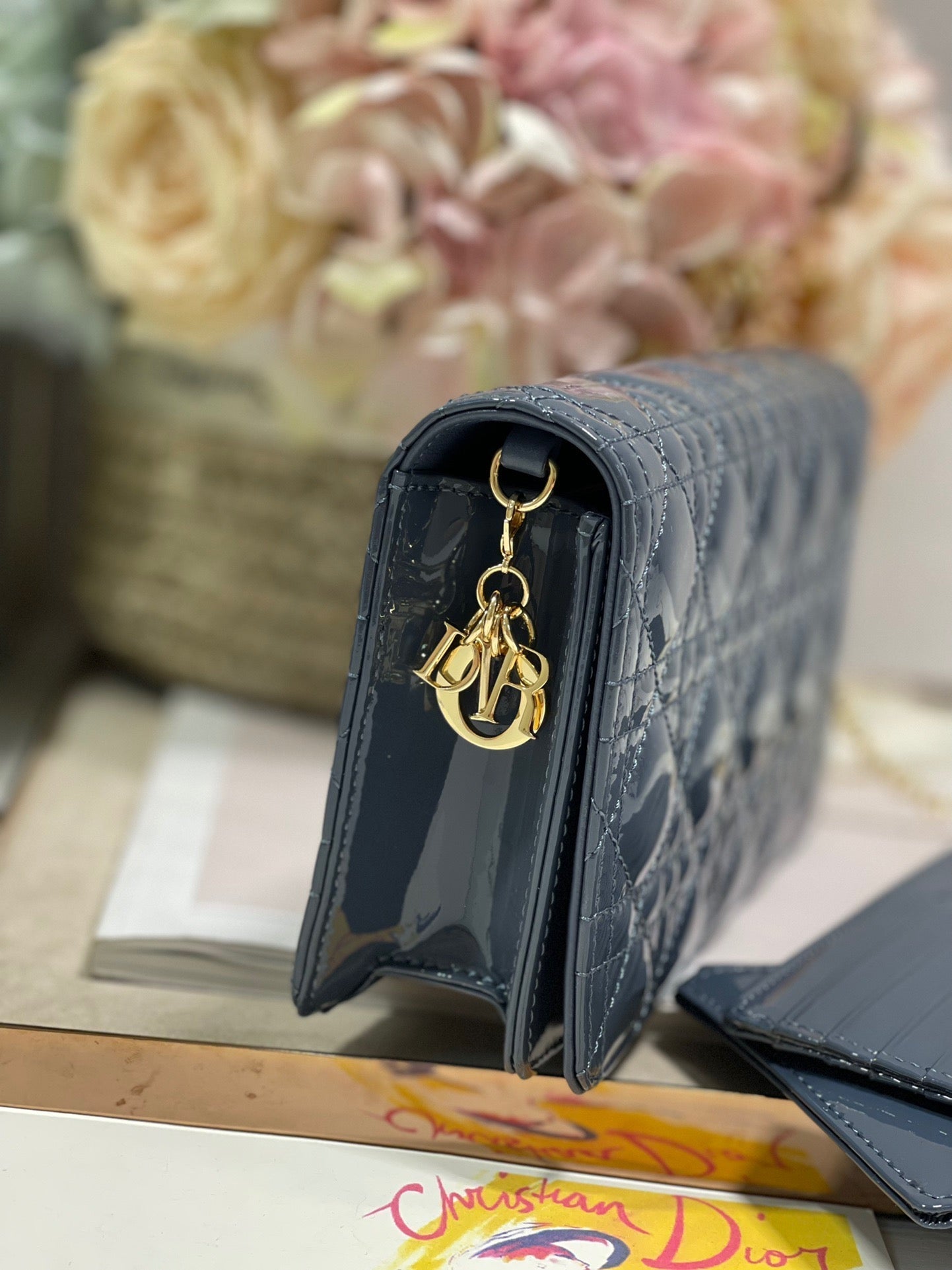 Top Quality Lady Pouch Midnight Blue, For Women, Womens Handbags 8.5in/21.5cm CD