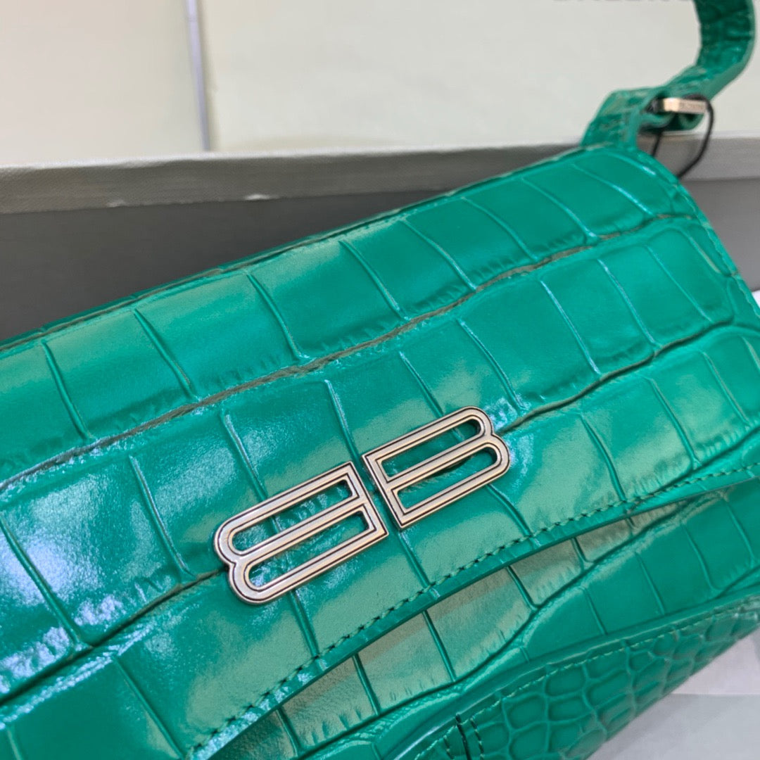 Top Quality XX Small Flap Bag Box Green, For Women,  Bags 10.6in/27cm 6956452108Y3613