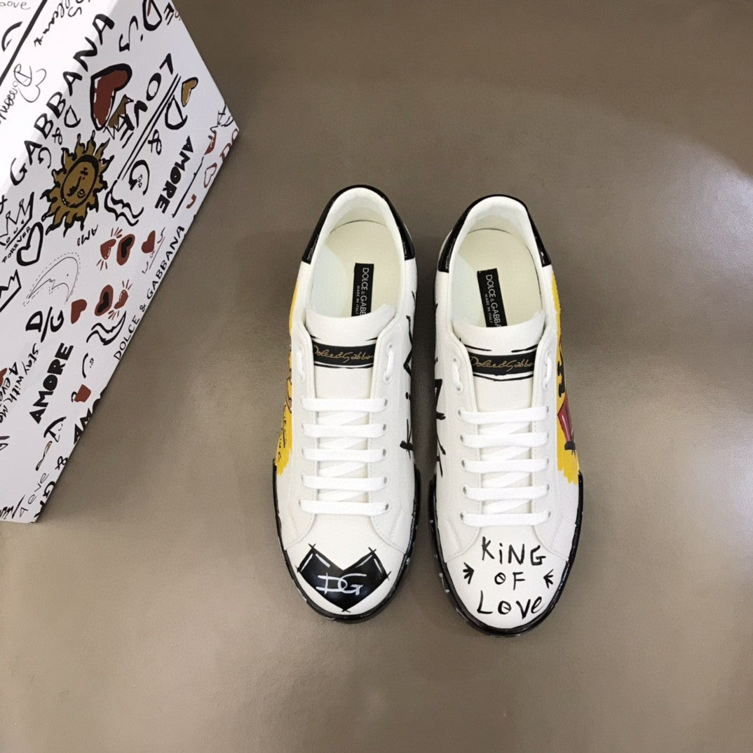 Top Quality Limited ETop Qualitytion Portofino Sneakers White For Men Top Quality Shoes