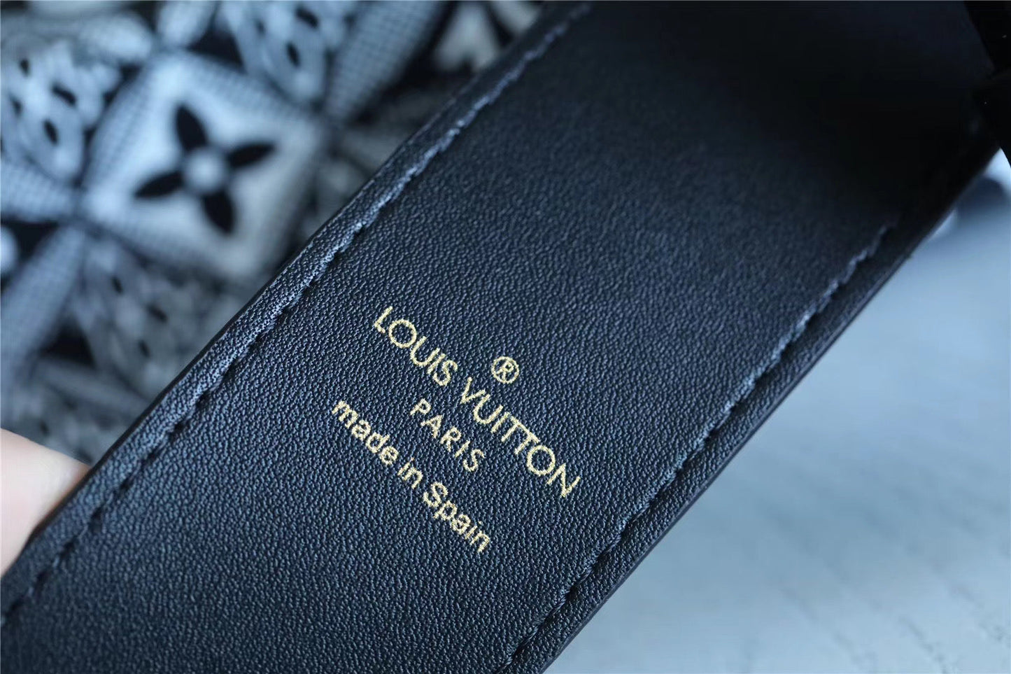Top Quality Petite Malle Jacquard Since 1854 Black For Women, Womens Handbags, Shoulder Bags And Crossbody Bags 7.5in/19cm Top Quality