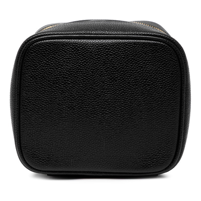 Chanel Coco Mark Caviar Vanity Bag