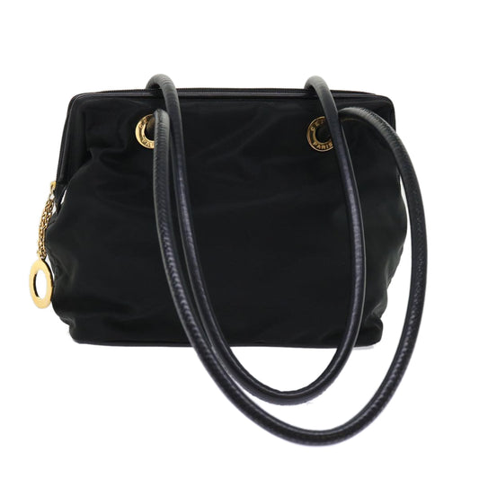 Luxury CELINE Shoulder Bag Nylon Leather Black  ep1289