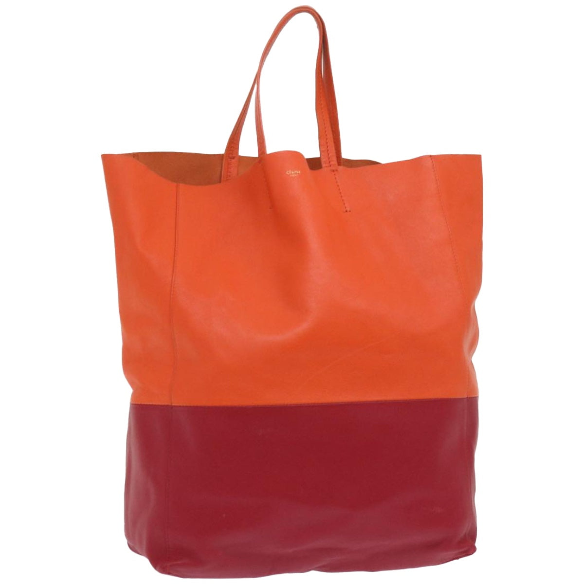 Luxury CELINE Hand Bag Leather Orange  ep3321