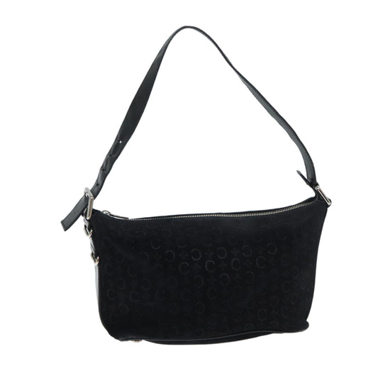 Luxury CELINE C Macadam Canvas Shoulder Bag Black  ep3728