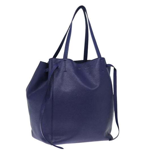 Luxury CELINE Tote Bag Leather Blue  ep4279