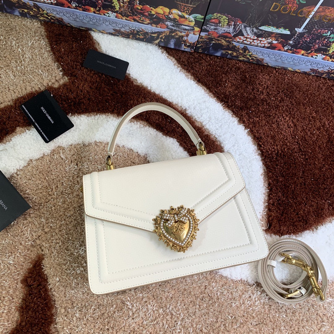 Top Quality MeTop Qualityum Devotion Bag White For Women 9.4in/24cm Top Quality