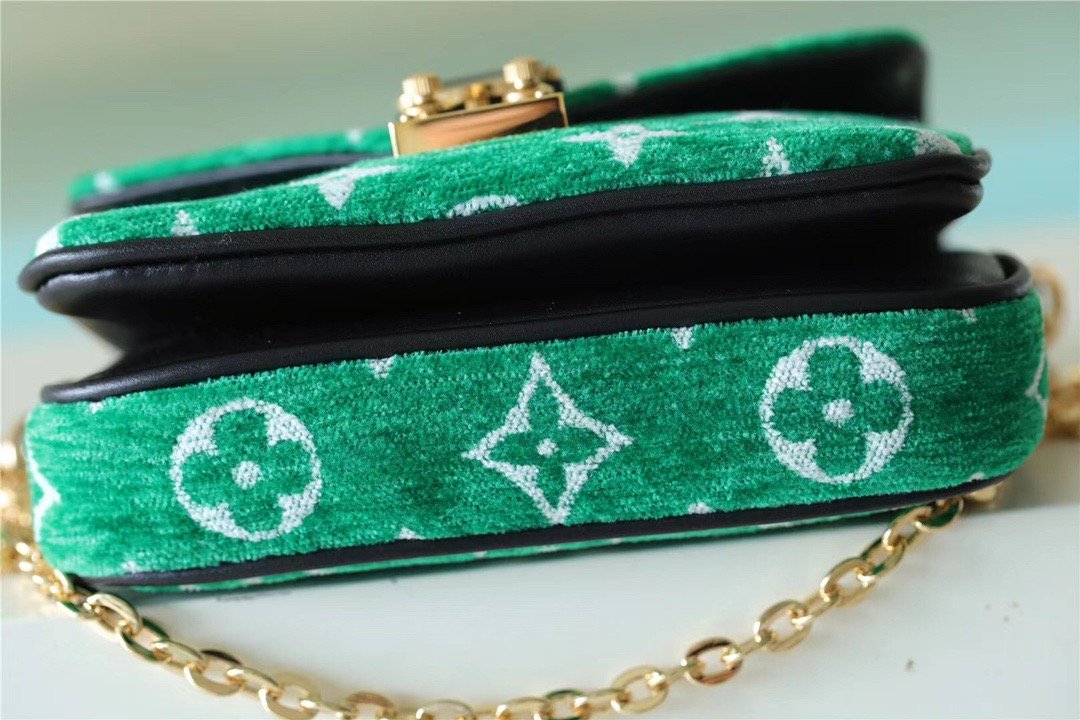 Top Quality Micro Metis Monogram Jacquard Green For Women, Womens Handbags, Shoulder And Crossbody Bags 5.5in/14cm Top Quality M81127