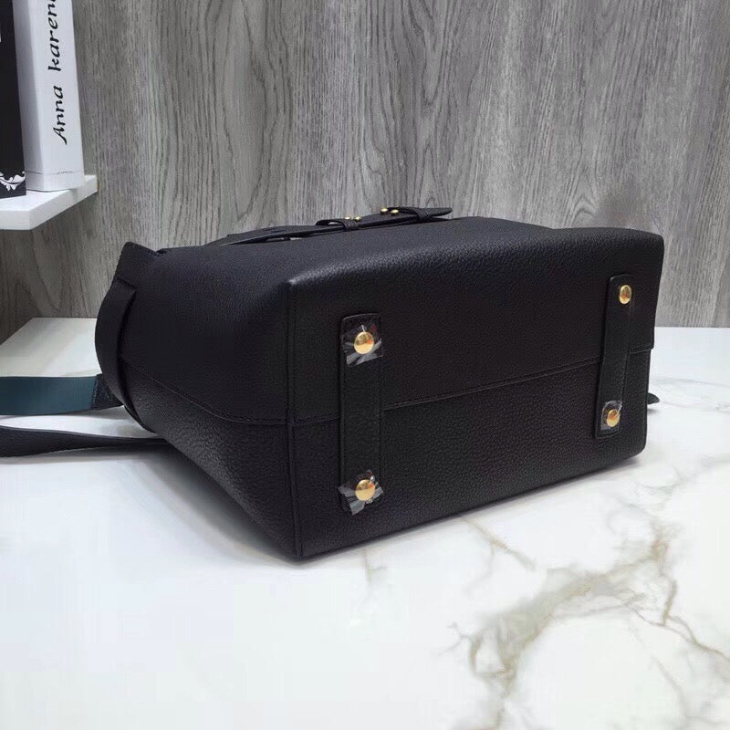 Top Quality Small Triple Stud Belt Bag Black For Women, Bags 14in/36cm