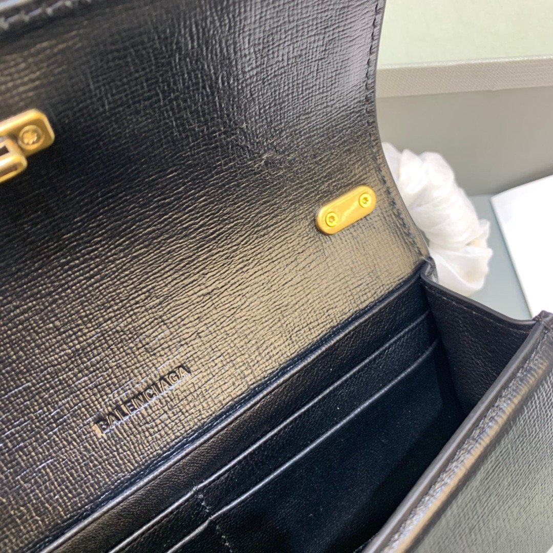 Top Quality Gossip Small On Chain Shoulder Bag Black, For Women,  Bags 7.4in/19cm