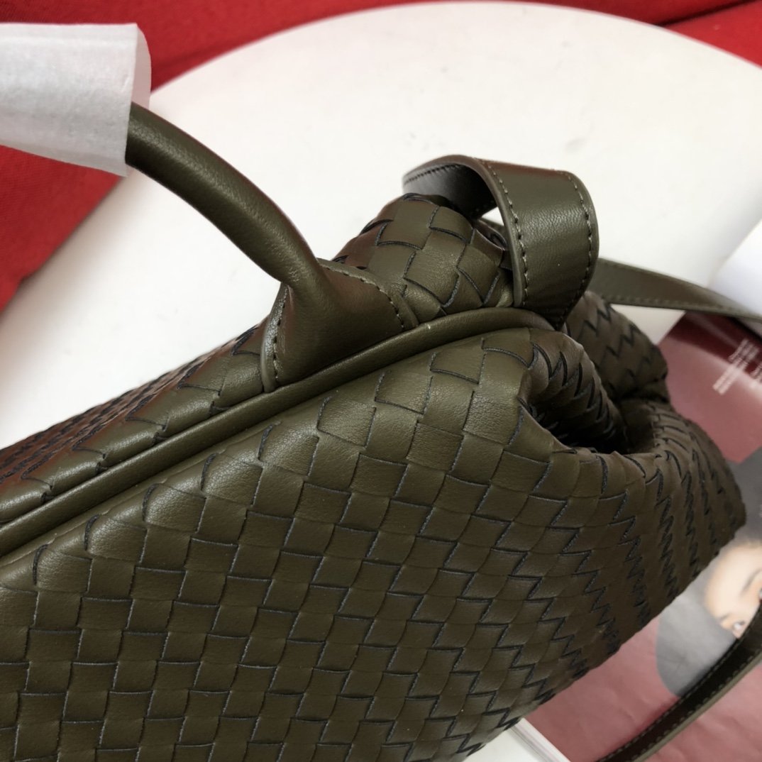 Top Quality Handle Dark Green, For Women, Women’s Bags 13.4in/34cm