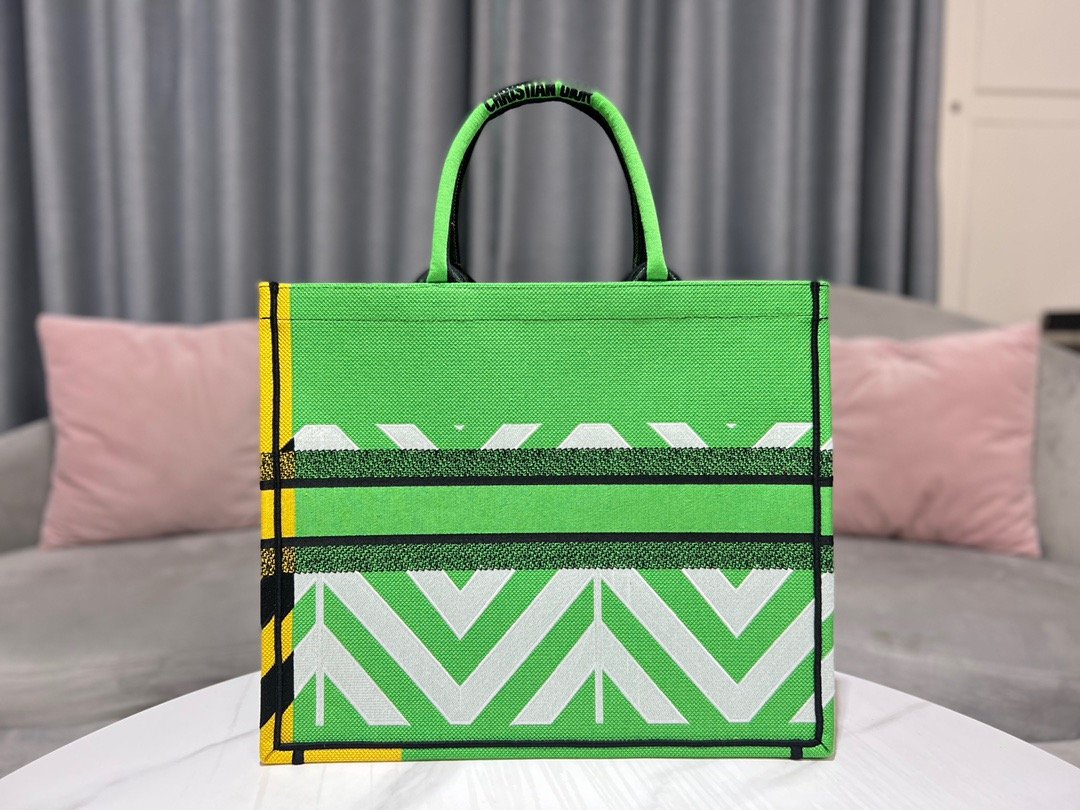 Top Quality Large Book Tote Green, For Women, Womens Handbags 16.5in/42cm CD