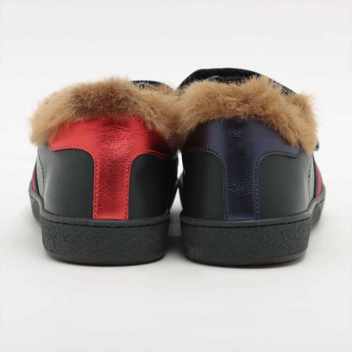 Gucci Ace Leather Trainers  Size  Black Ladies