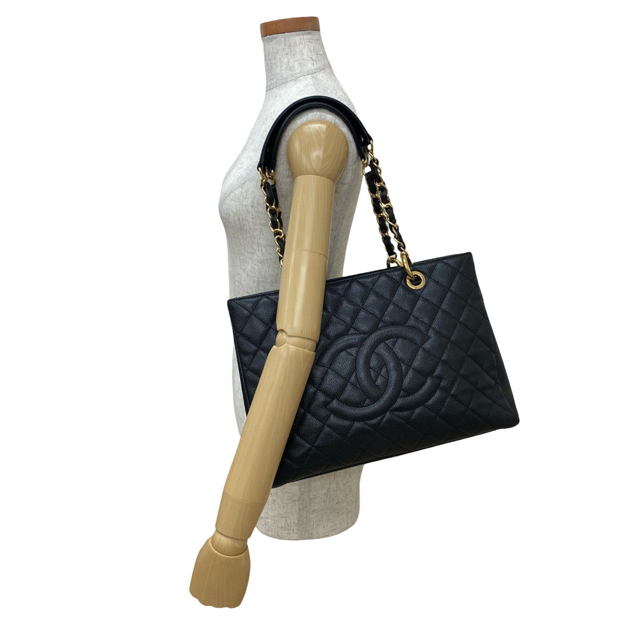 Chanel Matelassé Caviar Skin Tote Bag