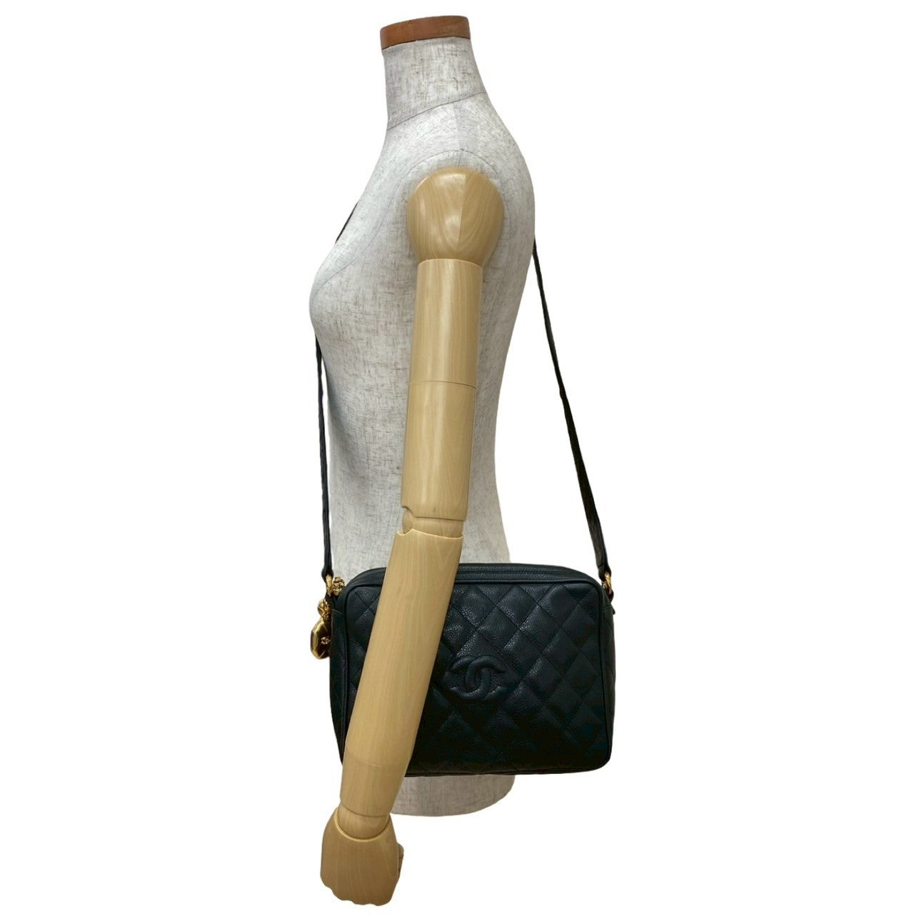 Chanel Matelassé Caviar Skin Shoulder Bag
